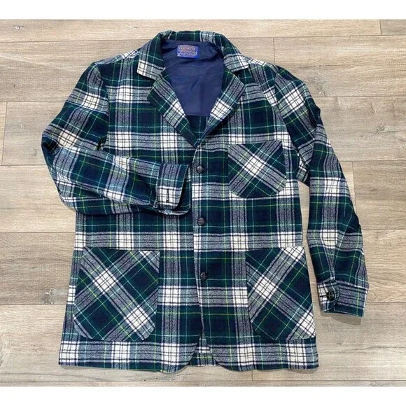 70s PENDLETON マッキーノウール ジャケット 49-1-2 70s PENDLETON マッキーノウール ジャケット 49-1-2 USA FILSON